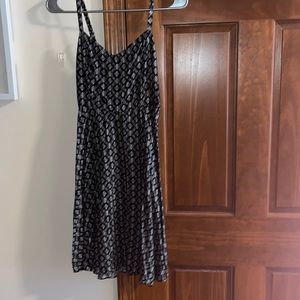 Black and white dress